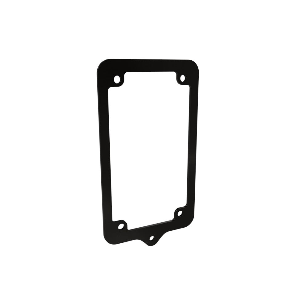 License plate Frame with Guardian Bell Hanger