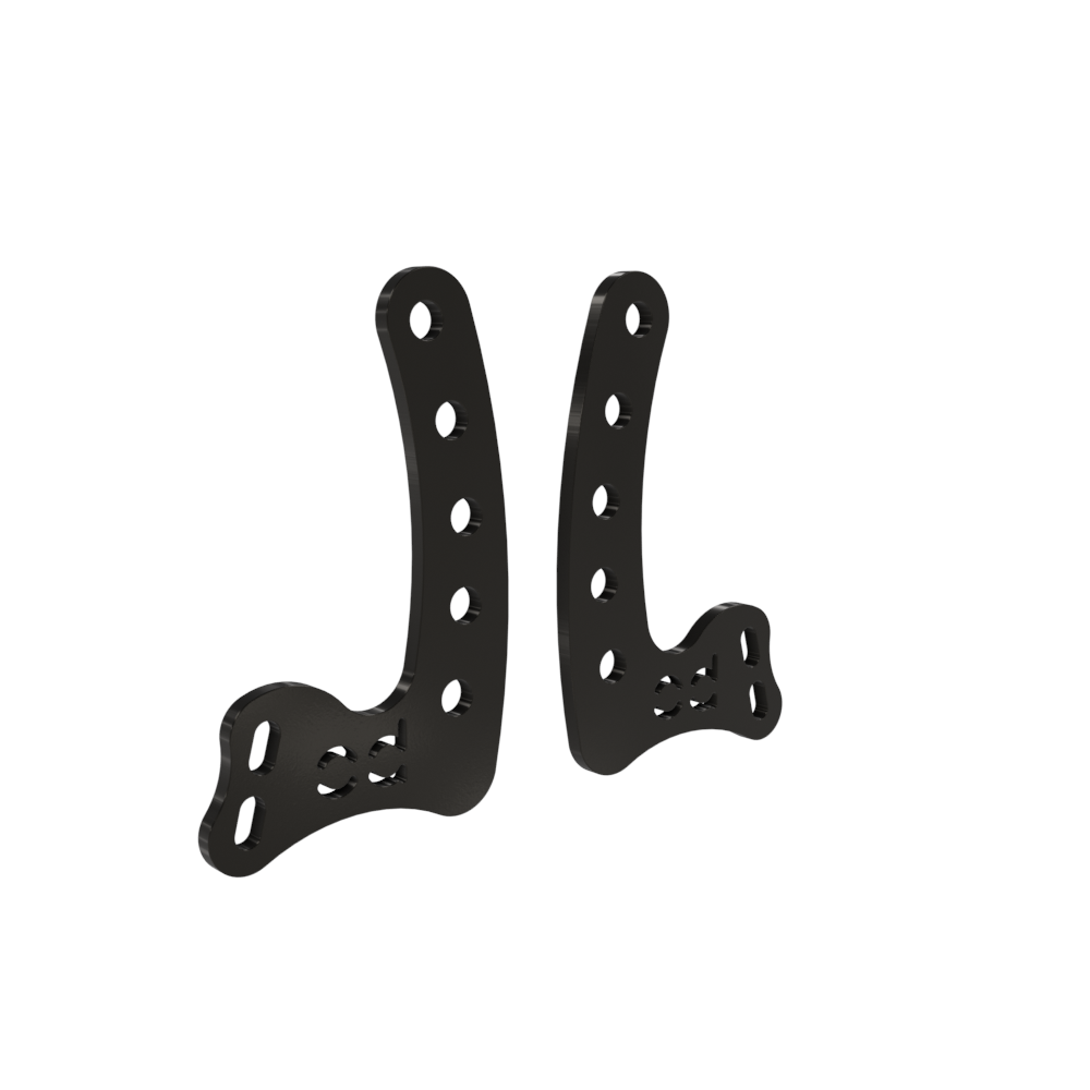 Yamaha V-Star Dragstar XVS1100 Turn Signal Brackets (Left & Right)