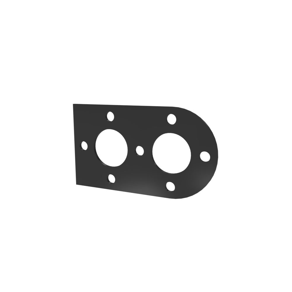 Honda Shadow VT750 (Shaft) Side Cover  (Lower Left) Powder Coated