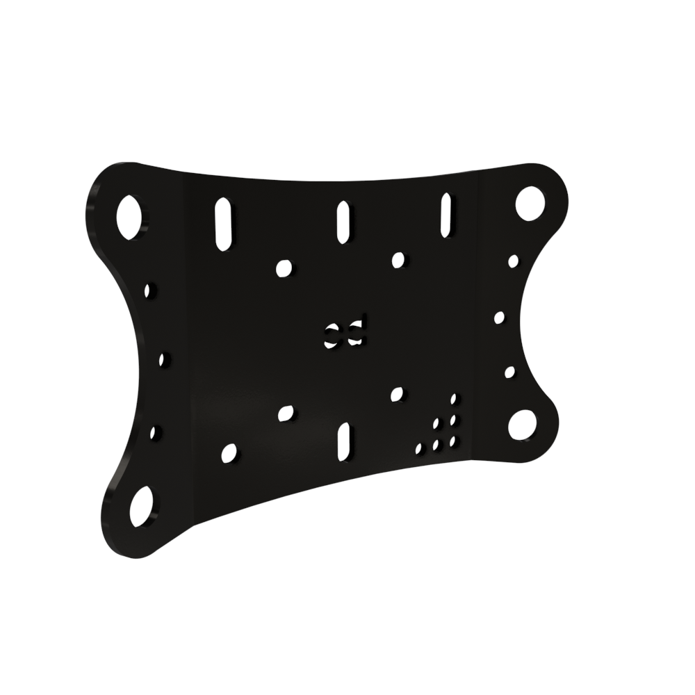 Multi-Fit HeadLight Plate  (Holes)