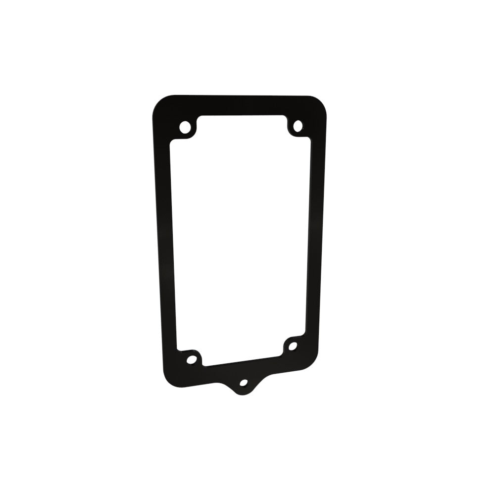 License plate Frame with Guardian Bell Hanger