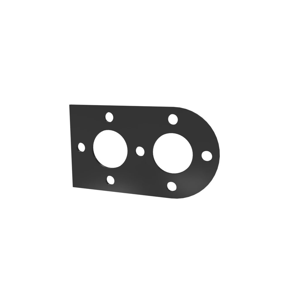 Honda Shadow VT750 (Shaft) Side Cover  (Lower Left) Powder Coated