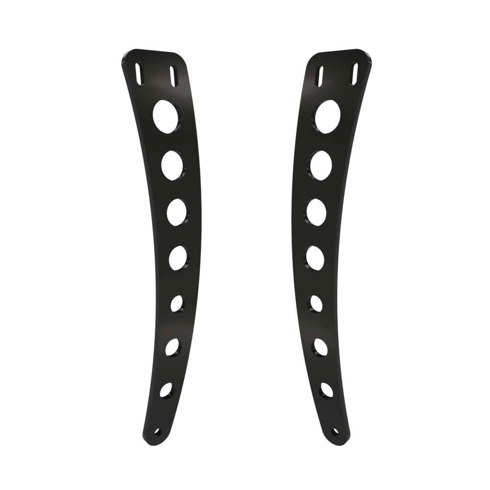 Custom Part MultiFIT Rear Fender Strut Kit Wide (HOLES)