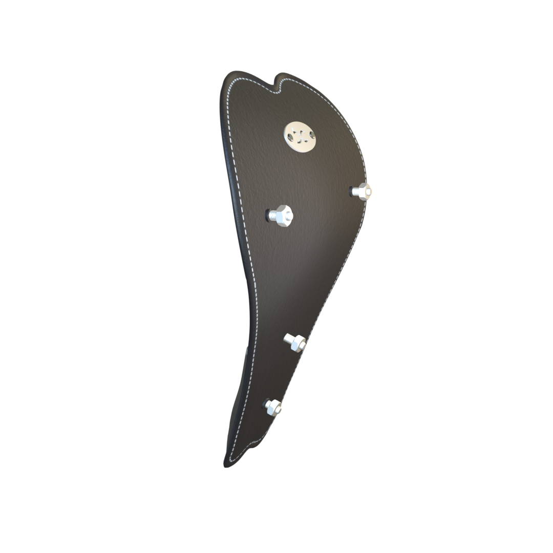 Imperial Leather 16" BLANK Leather Solo Seat