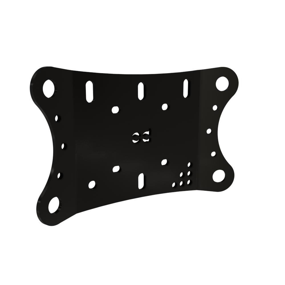 Multi-Fit HeadLight Plate  (Holes)