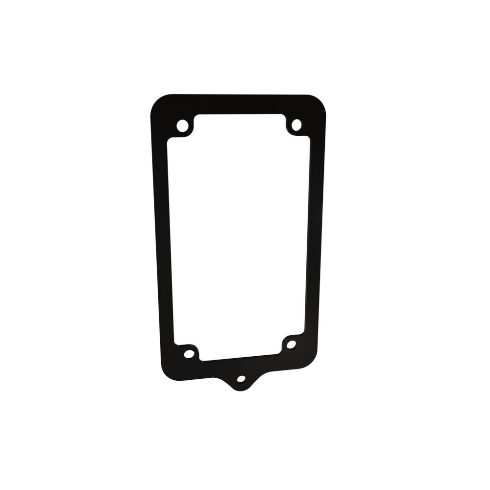 License plate Frame with Guardian Bell Hanger