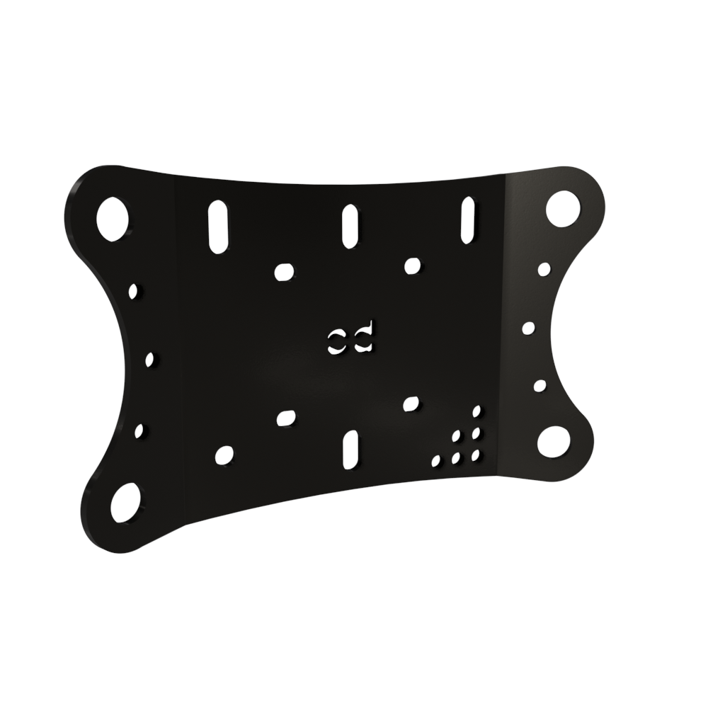 Multi-Fit HeadLight Plate  (Holes)