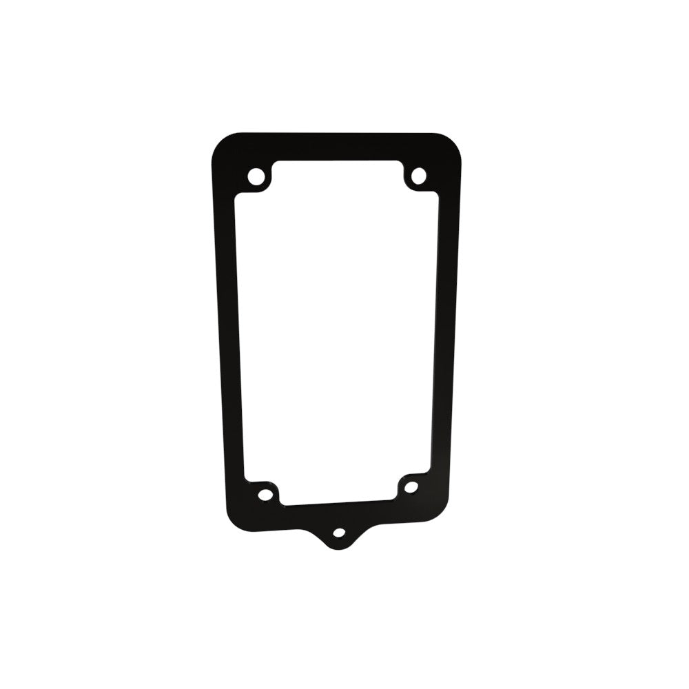 License plate Frame with Guardian Bell Hanger