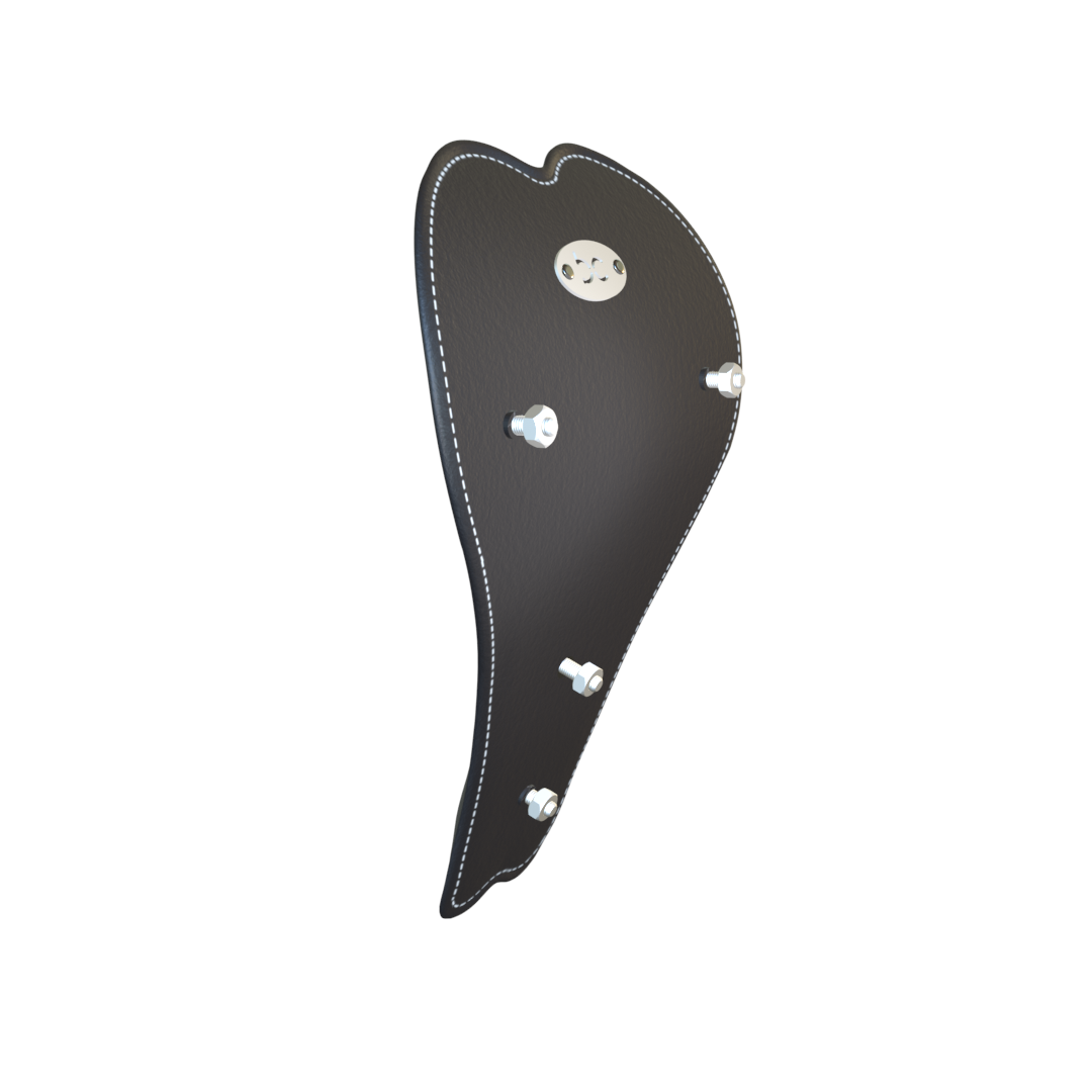 Imperial Leather 16" BLANK Leather Solo Seat