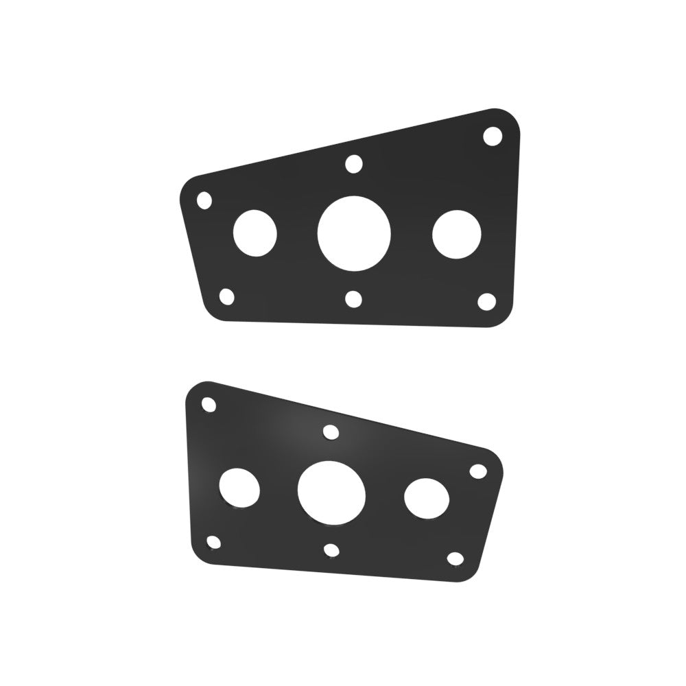 Honda Shadow VT750 (Shaft) Side Covers (Left &Right) Powder Coated