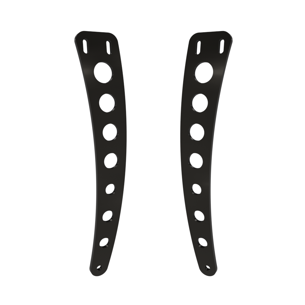 Custom Part MultiFIT Rear Fender Strut Kit Wide (HOLES)