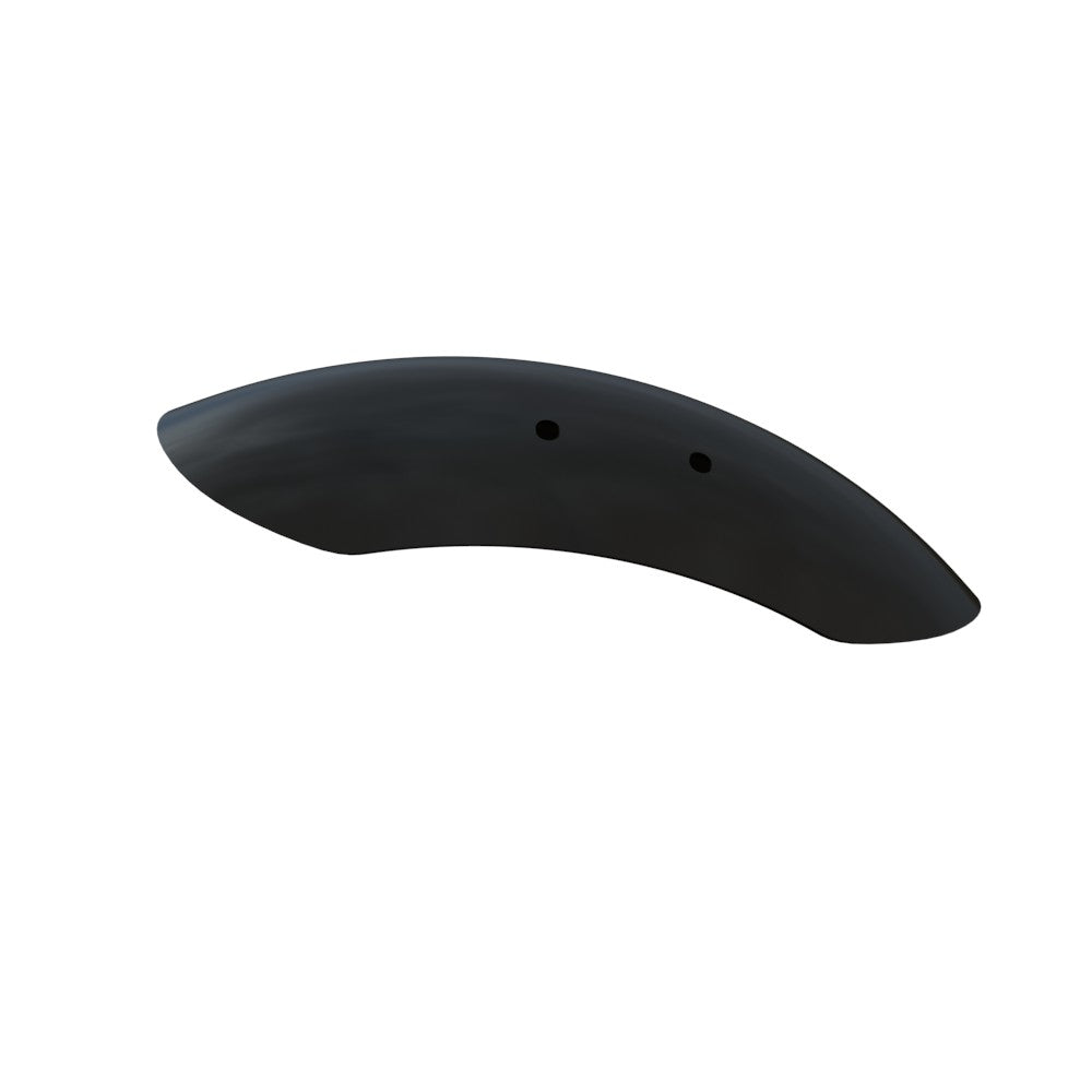 5.5" / 140mm 1-Piece Steel Matte Black Front Fender