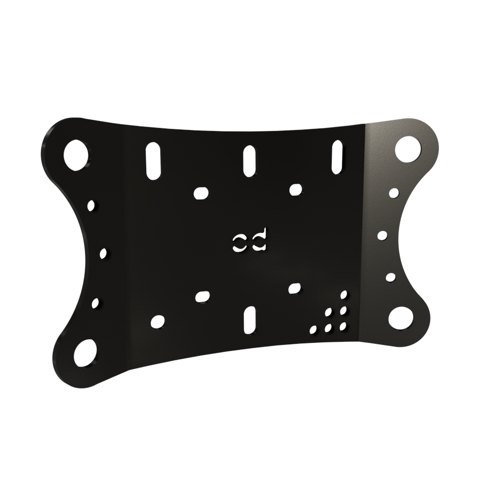 Multi-Fit HeadLight Plate  (Holes)