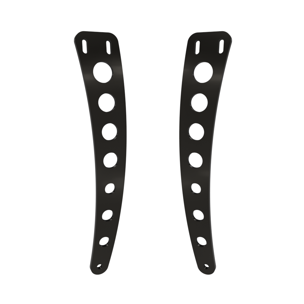 Custom Part MultiFIT Rear Fender Strut Kit Wide (HOLES)