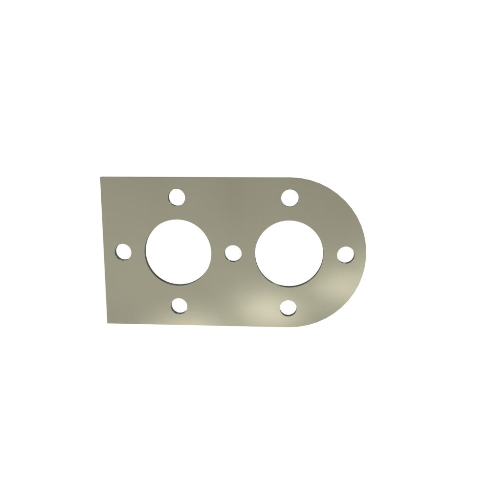 Honda Shadow VT750 (Shaft) Side Cover  (Lower Left) Raw Steel