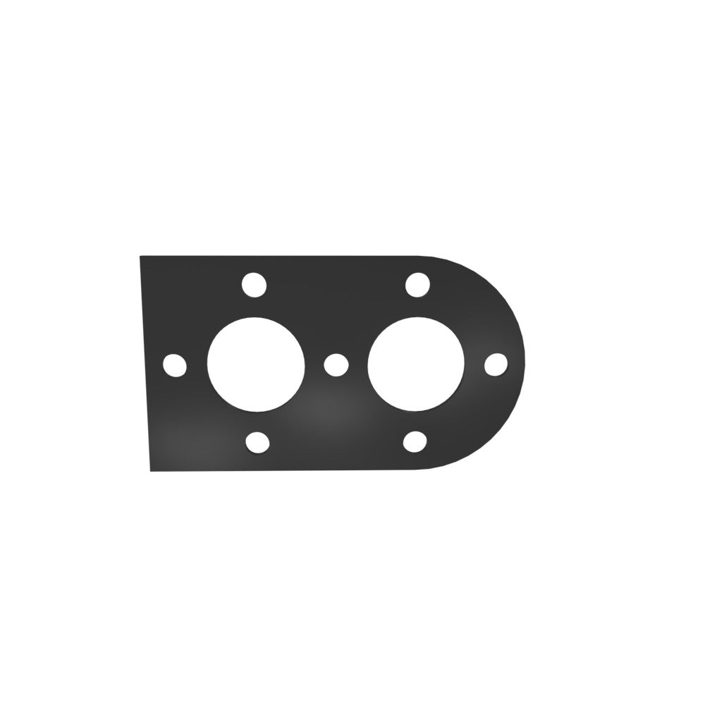 Honda Shadow VT750 (Shaft) Side Cover  (Lower Left) Powder Coated