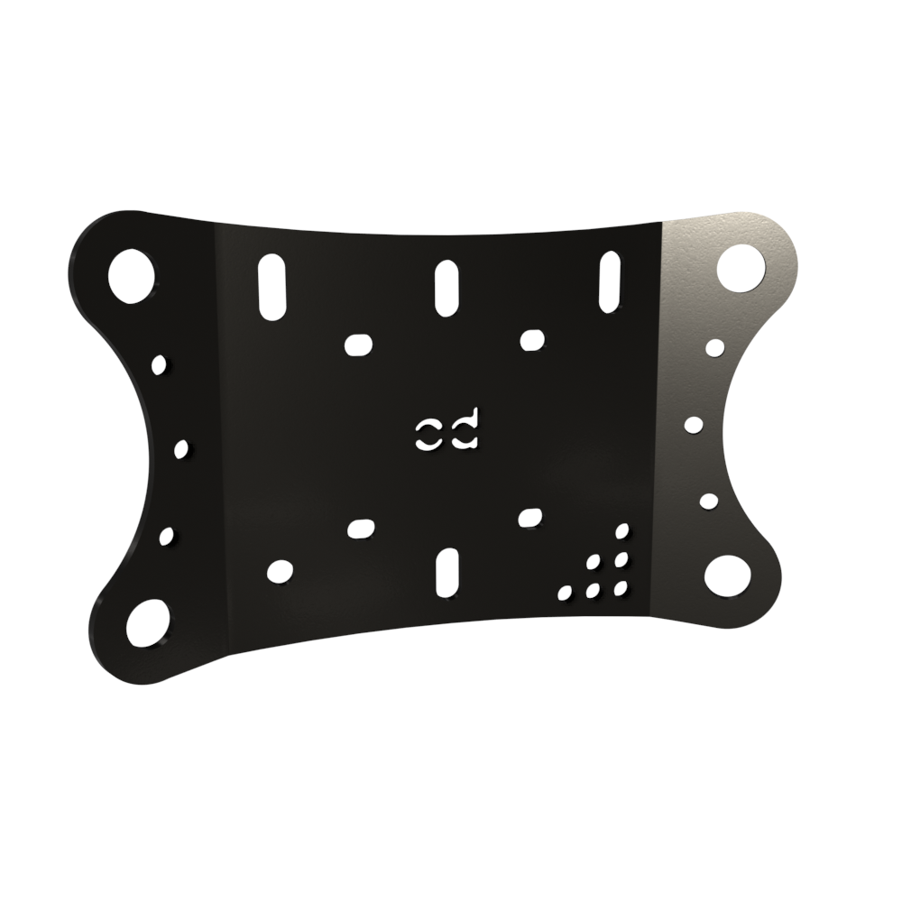 Multi-Fit HeadLight Plate  (Holes)