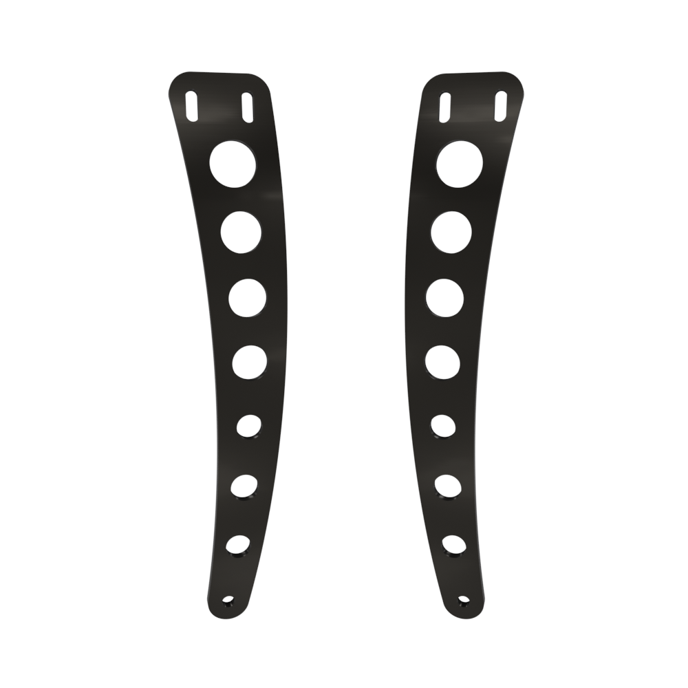 Custom Part MultiFIT Rear Fender Strut Kit Wide (HOLES)