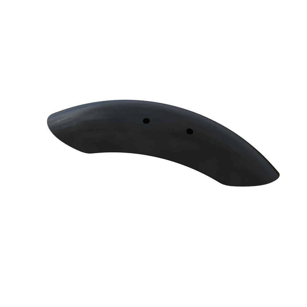 5.5" / 140mm 1-Piece Steel Black Front Fender