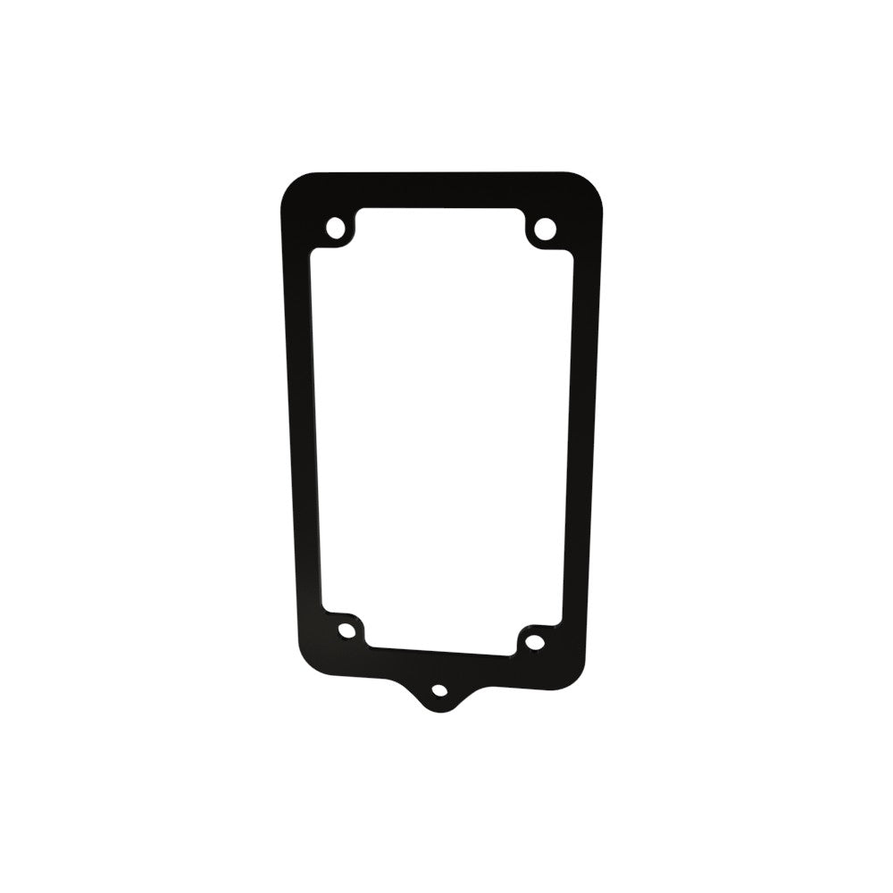 License plate Frame with Guardian Bell Hanger