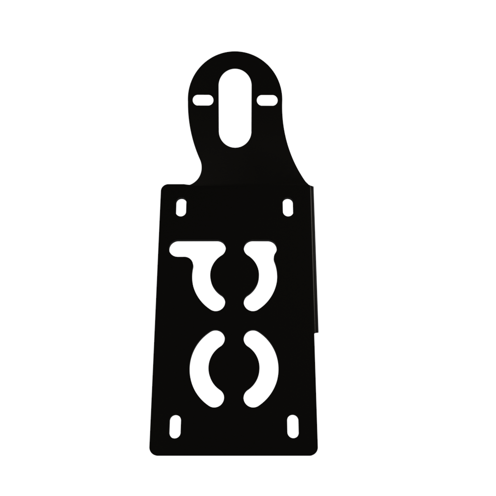 UNIVERSAL Vertical License plate bracket (Powder Coated)