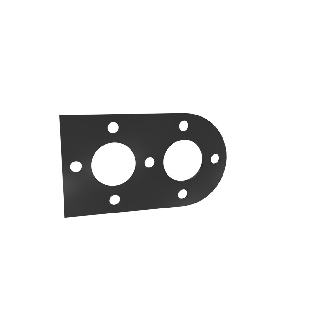 Honda Shadow VT750 (Shaft) Side Cover  (Lower Left) Powder Coated