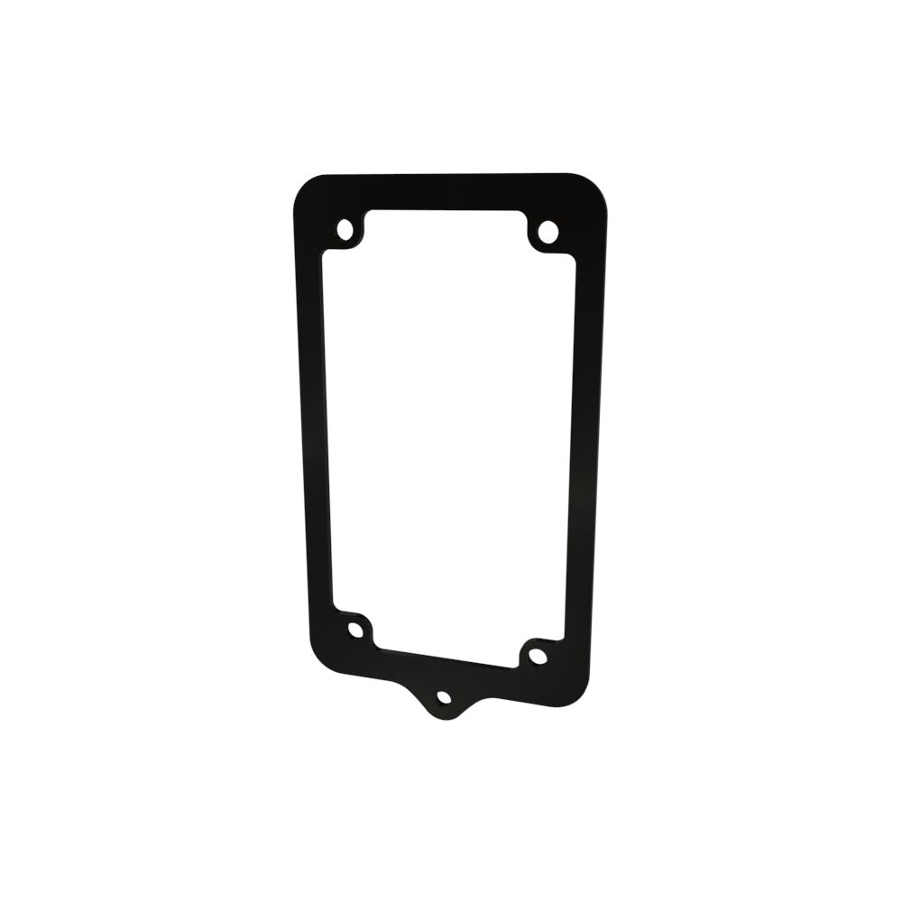License plate Frame with Guardian Bell Hanger