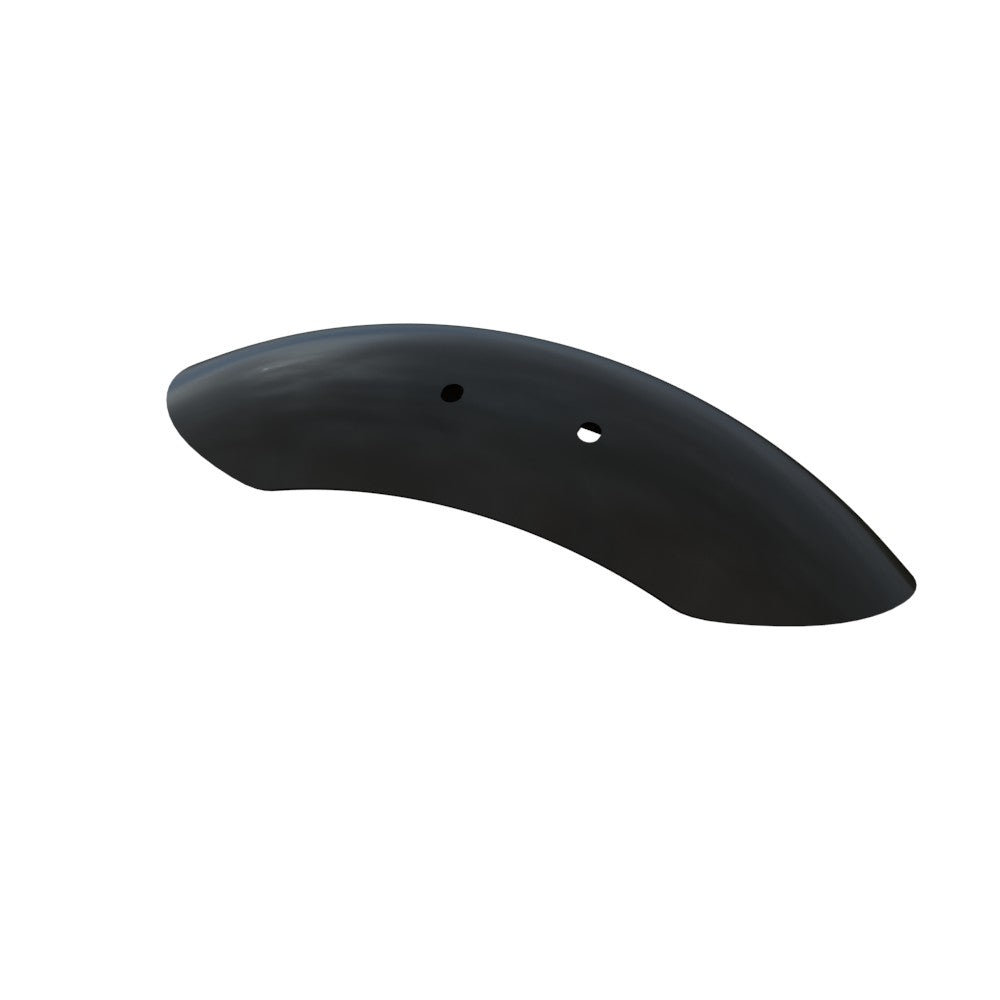 5.5" / 140mm 1-Piece Steel Black Front Fender