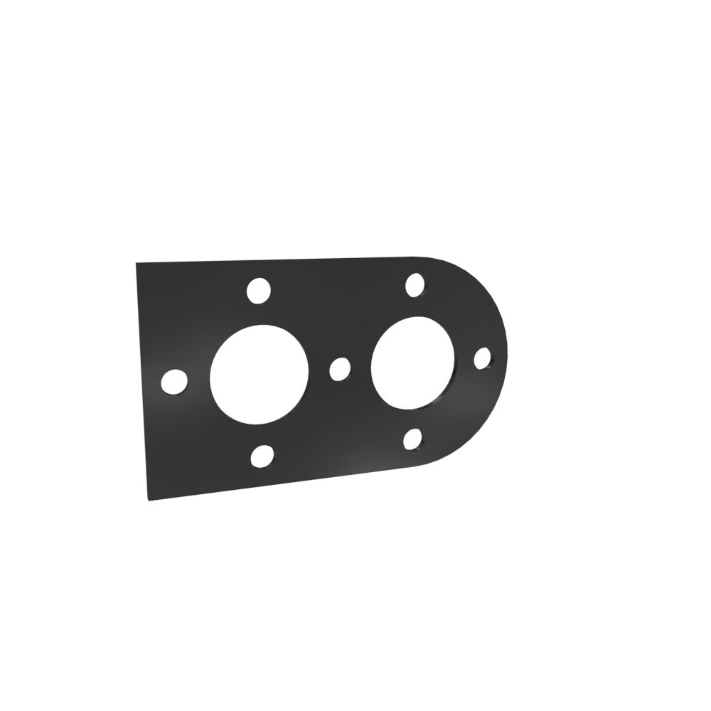 Honda Shadow VT750 (Shaft) Side Cover  (Lower Left) Powder Coated