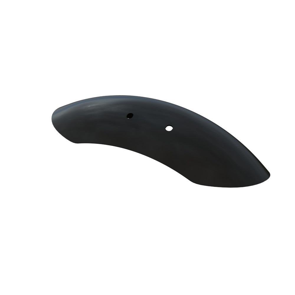 5.5" / 140mm 1-Piece Steel Black Front Fender