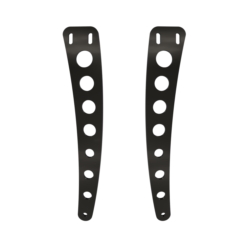 Custom Part MultiFIT Rear Fender Strut Kit Wide (HOLES)