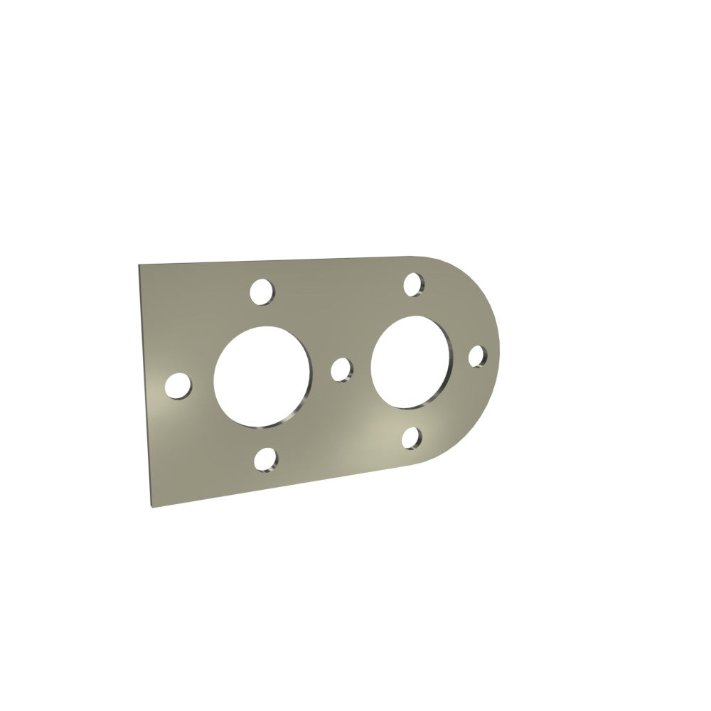 Honda Shadow VT750 (Shaft) Side Cover  (Lower Left) Raw Steel