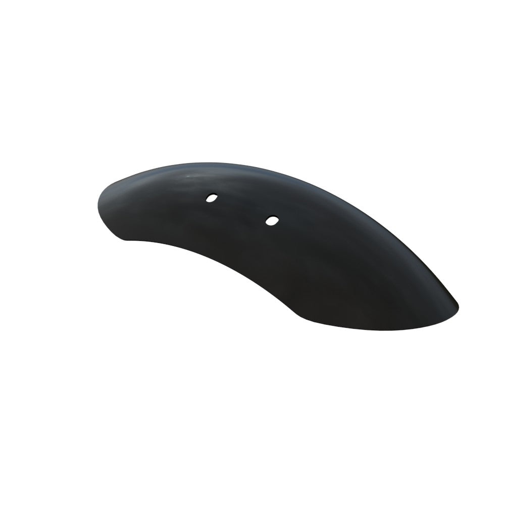 5.5" / 140mm 1-Piece Steel Matte Black Front Fender