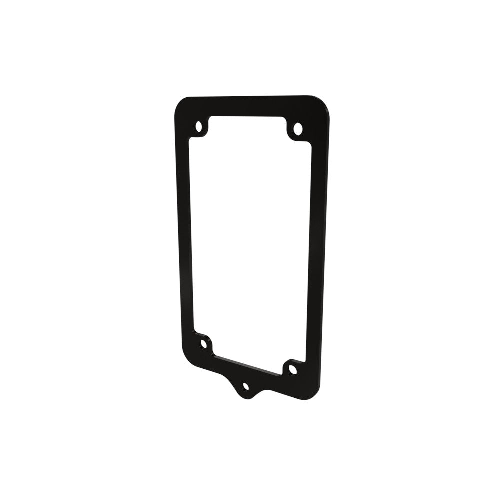 License plate Frame with Guardian Bell Hanger