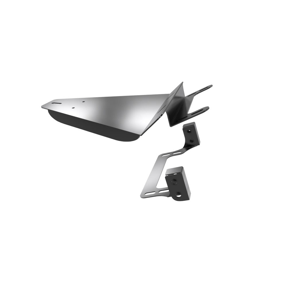 Honda Shadow VT750 (Shaft) Leather Solo Seat Kit + 16” HOLES Seat