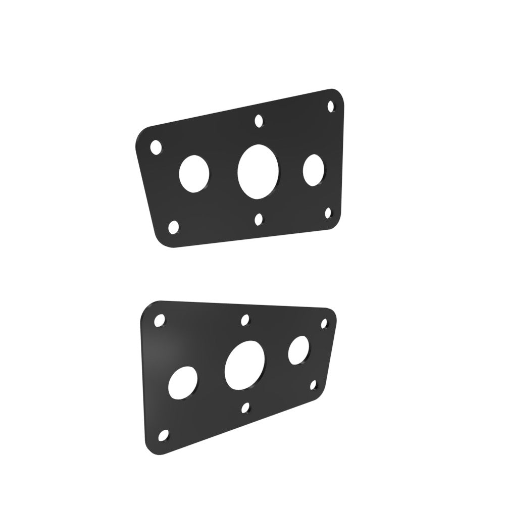Honda Shadow VT750 (Shaft) Side Covers (Left &Right) Powder Coated