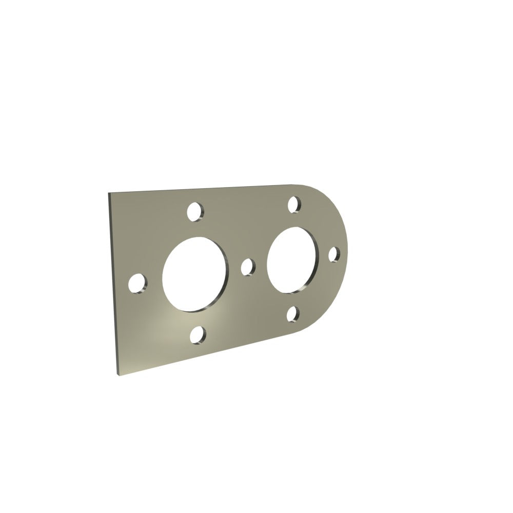 Honda Shadow VT750 (Shaft) Side Cover  (Lower Left) Raw Steel