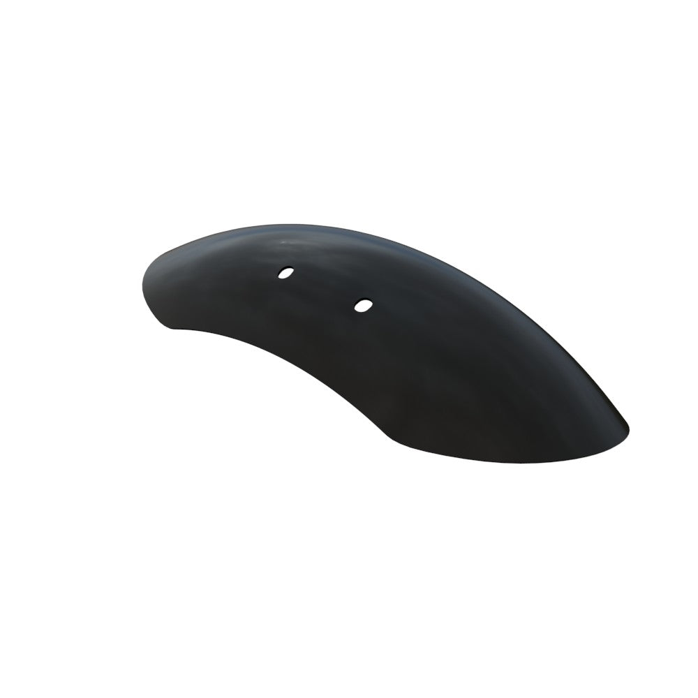 5.5" / 140mm 1-Piece Steel Black Front Fender