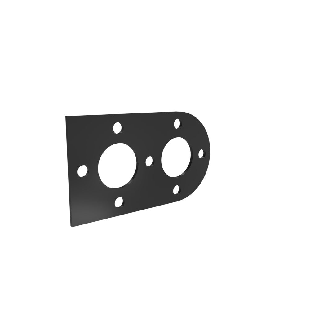Honda Shadow VT750 (Shaft) Side Cover  (Lower Left) Powder Coated