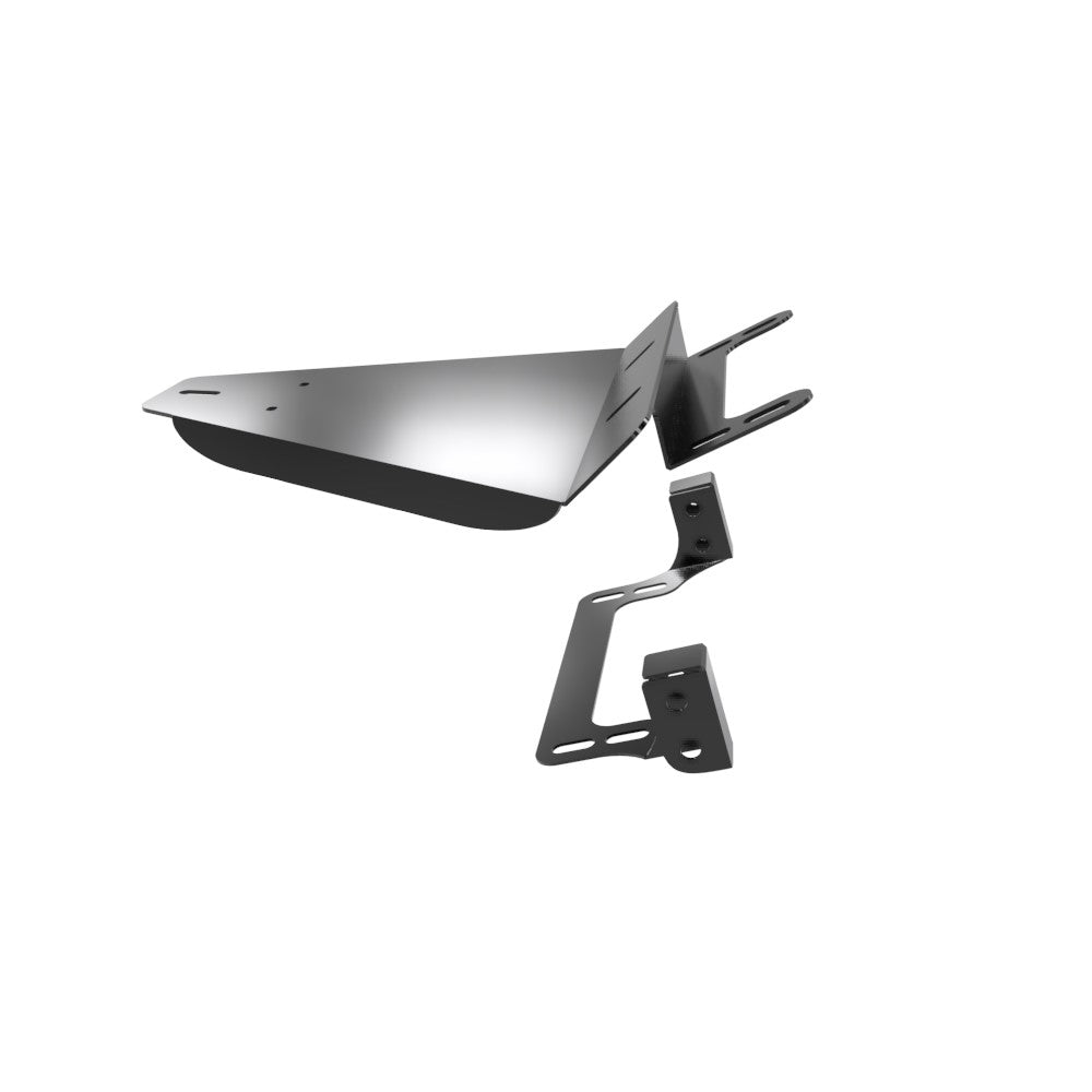 Honda Shadow VT750 (Shaft) Leather Solo Seat Kit + 16” HOLES Seat