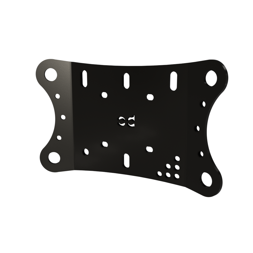Multi-Fit HeadLight Plate  (Holes)