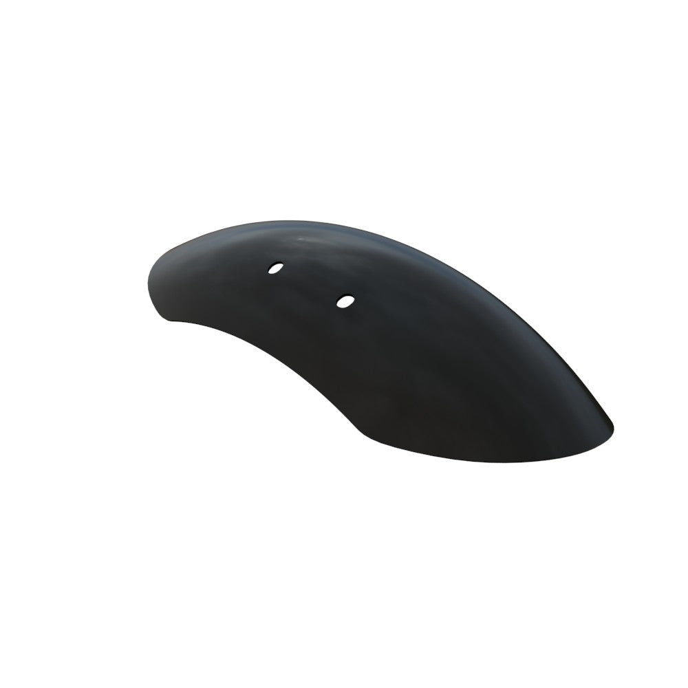 5.5" / 140mm 1-Piece Steel Black Front Fender