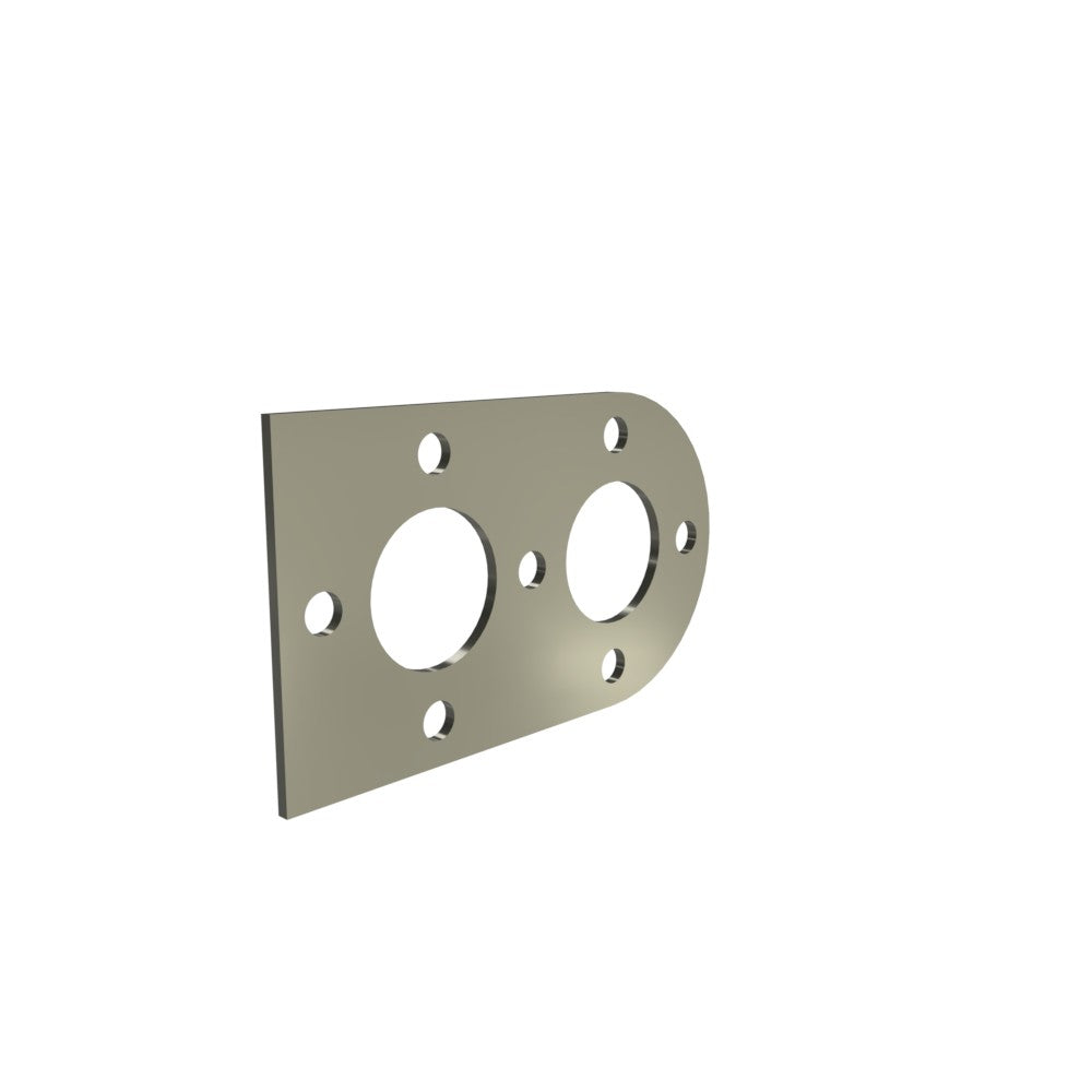 Honda Shadow VT750 (Shaft) Side Cover  (Lower Left) Raw Steel