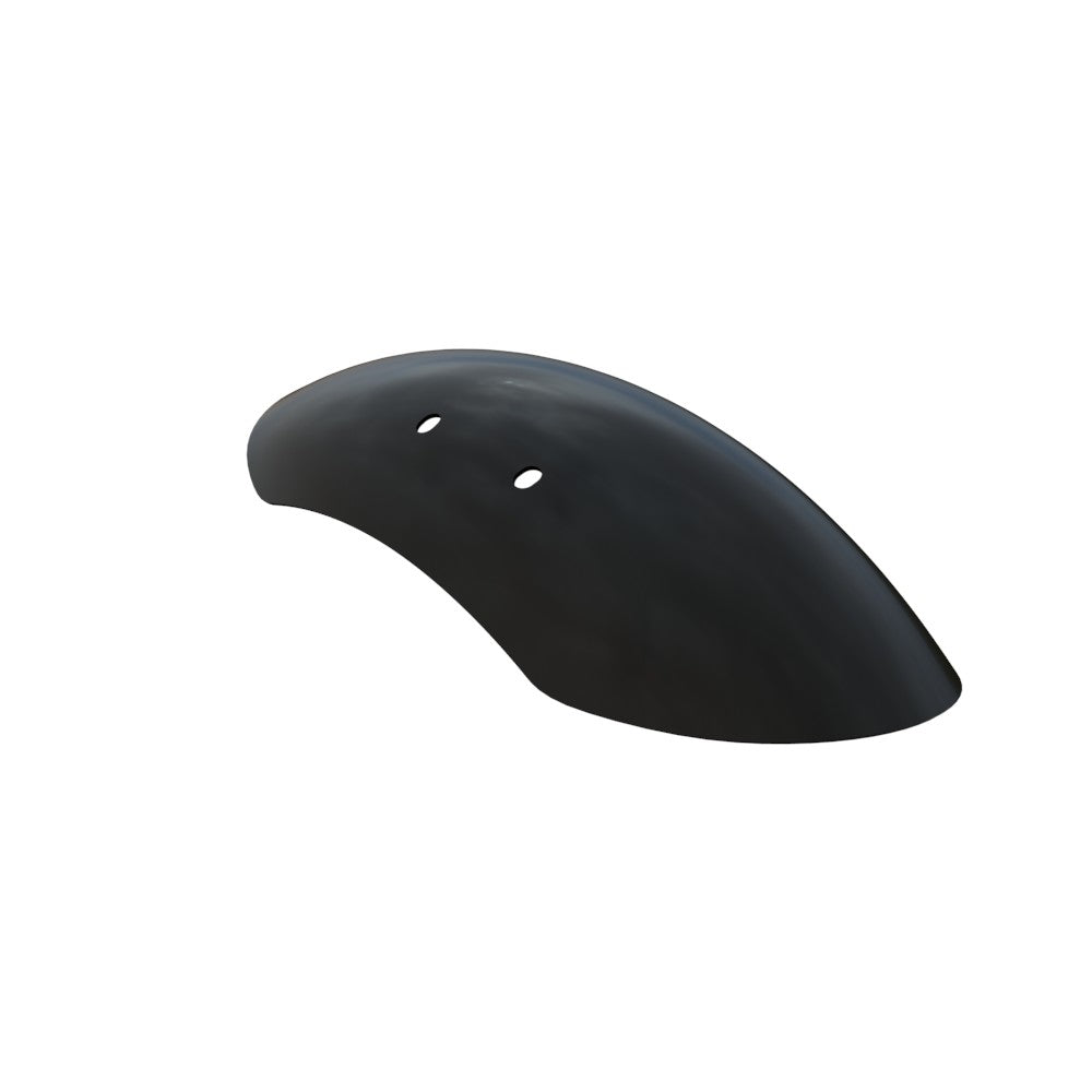 5.5" / 140mm 1-Piece Steel Black Front Fender