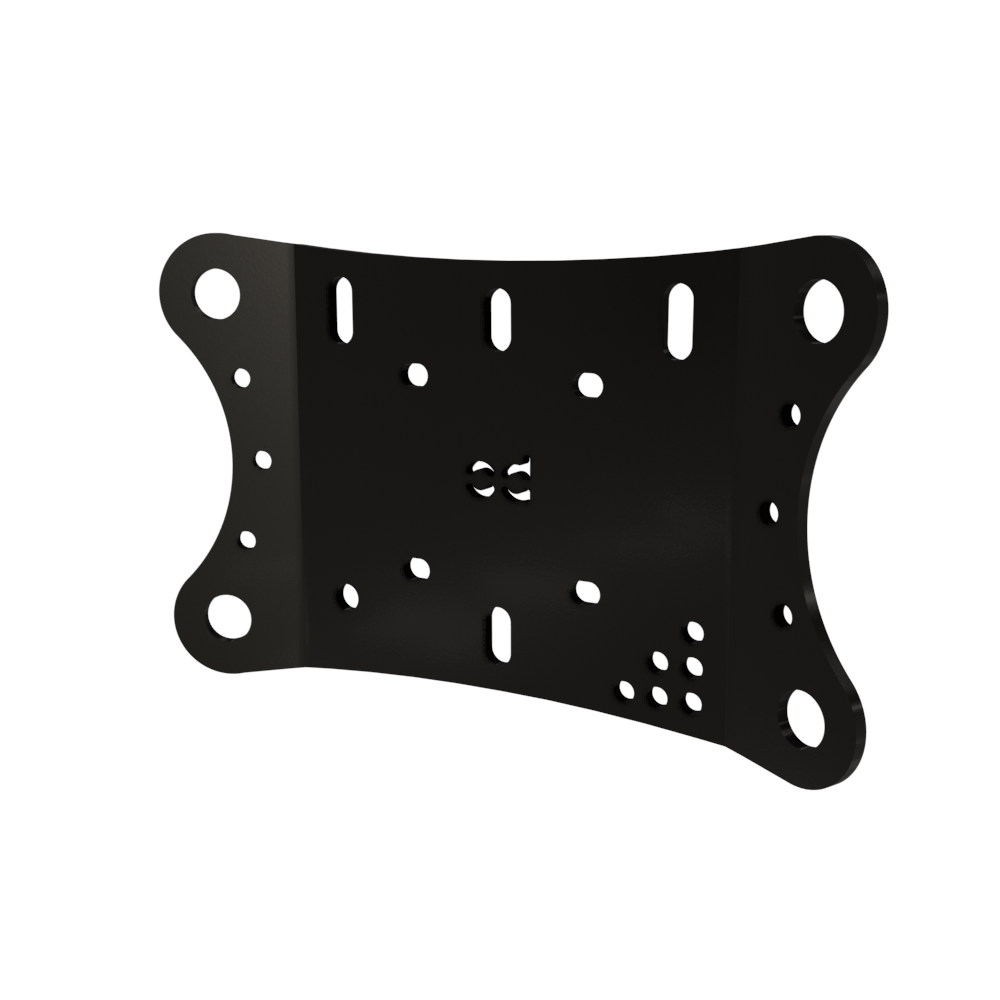 Multi-Fit HeadLight Plate  (Holes)