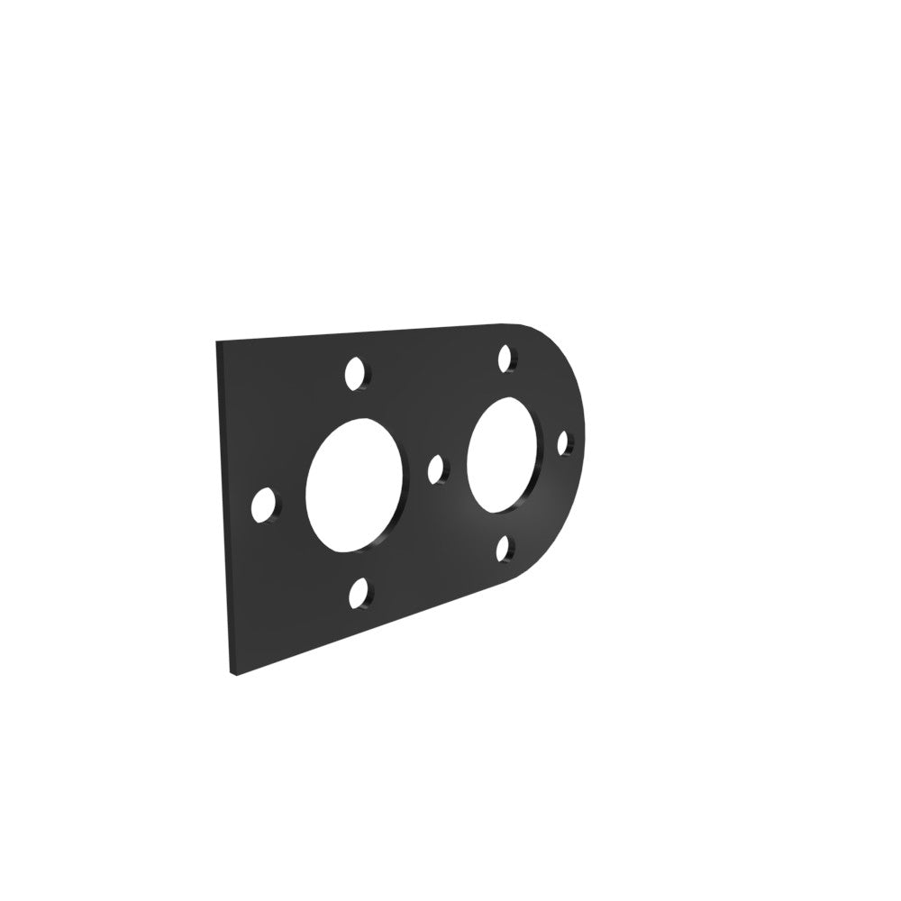 Honda Shadow VT750 (Shaft) Side Cover  (Lower Left) Powder Coated