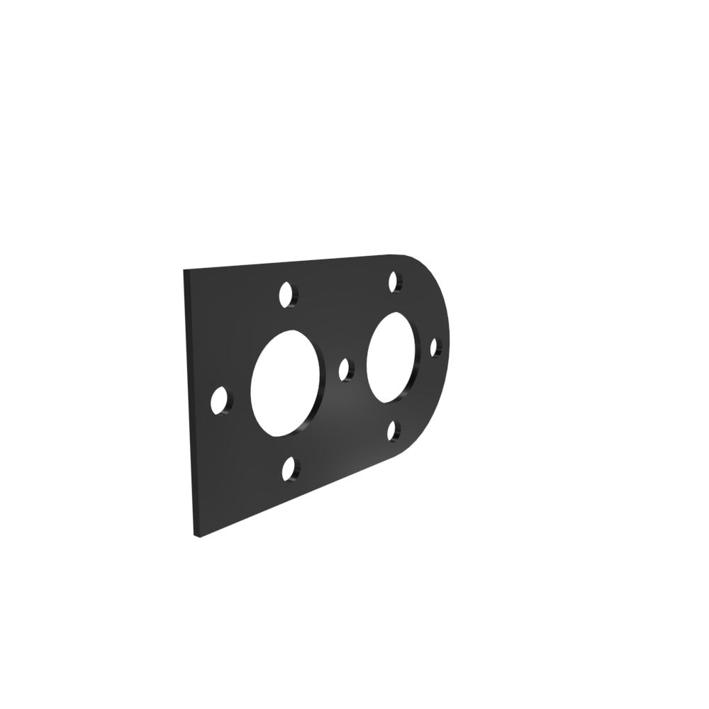 Honda Shadow VT750 (Shaft) Side Cover  (Lower Left) Powder Coated