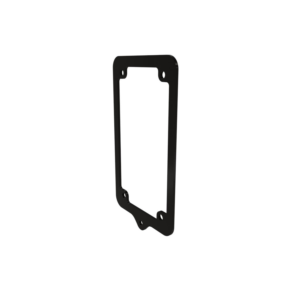 License plate Frame with Guardian Bell Hanger