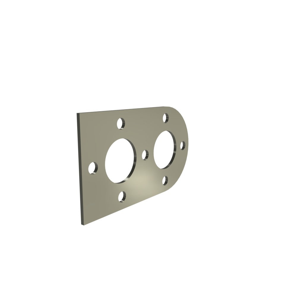 Honda Shadow VT750 (Shaft) Side Cover  (Lower Left) Raw Steel