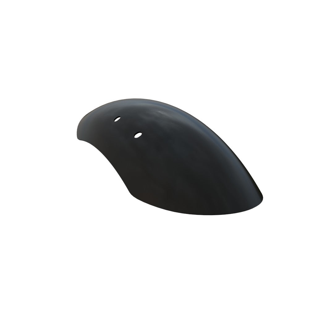 5.5" / 140mm 1-Piece Steel Black Front Fender